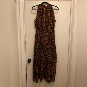 Sam Edelman Sleeveless Halter Neck Midi Dress